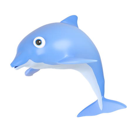 Dauphin  3D Icon