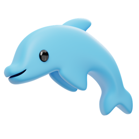 Dauphin  3D Icon