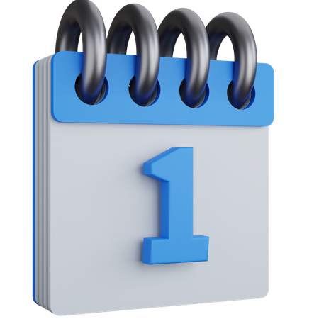 Day 1  3D Icon