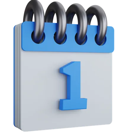 Day 1  3D Icon