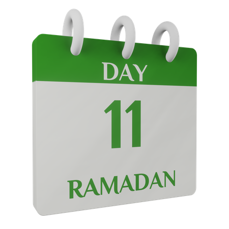 Day 11 Ramadan  3D Illustration