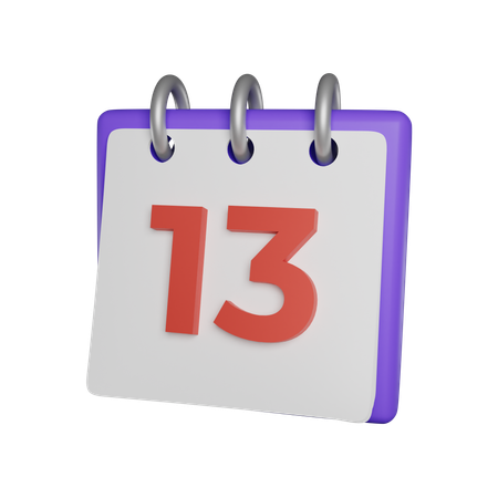 Day 13  3D Icon