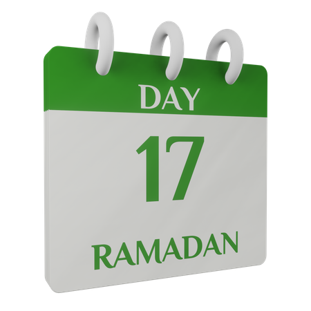 Day 17 Ramadan  3D Illustration