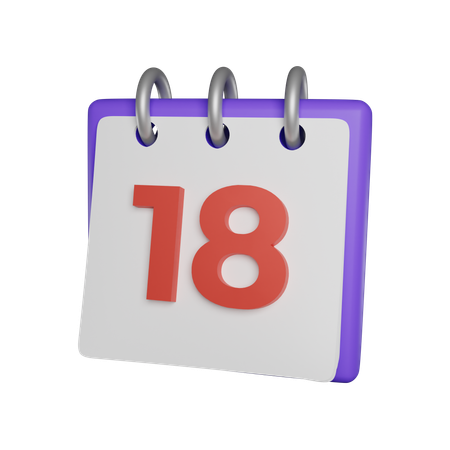 Day 18  3D Icon