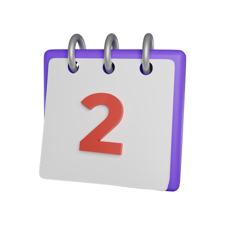 Day 2  3D Icon