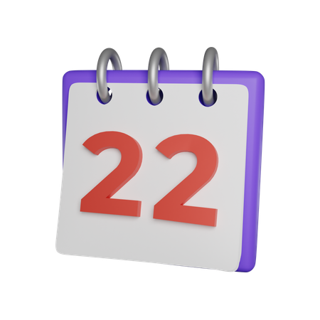 Day 22  3D Icon
