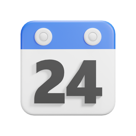 Day 24  3D Icon