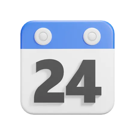 Day 24  3D Icon