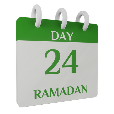 Day 24 Ramadan 3D Illustration
