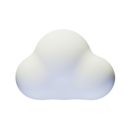 Day Cloud  3D Icon