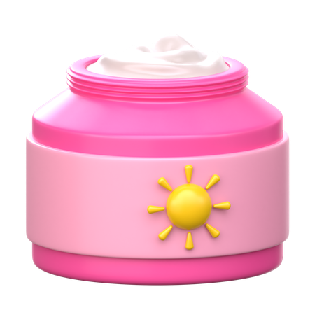 Day Cream  3D Icon