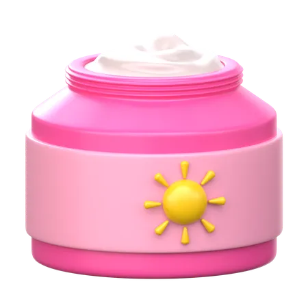 Day Cream  3D Icon