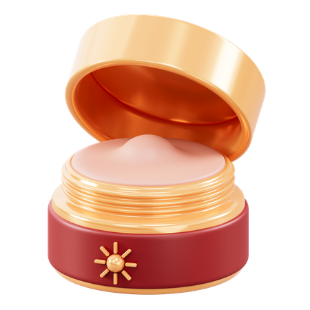 Day Cream  3D Icon