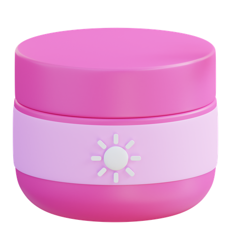 Day Cream  3D Icon