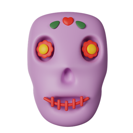 Day Of The Dead  3D Icon