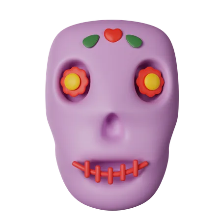 Day Of The Dead  3D Icon