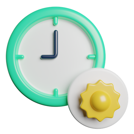 Day Time  3D Icon