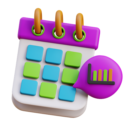 Day Trading  3D Icon