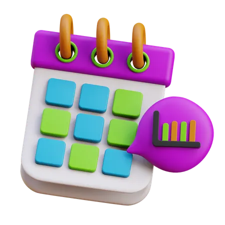 Day Trading  3D Icon