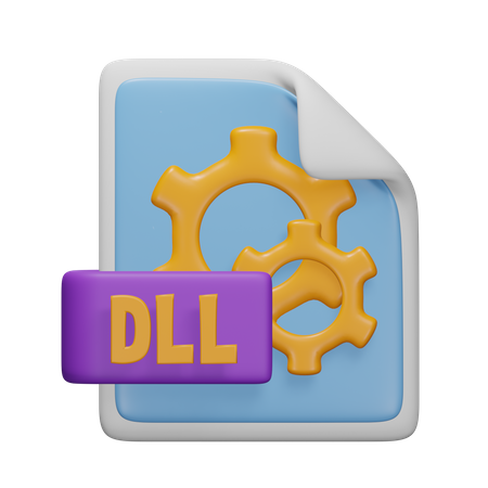 Ddl File  3D Icon