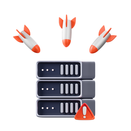 Ddos  3D Icon