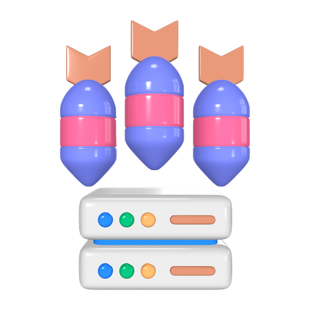 DdoS  3D Icon