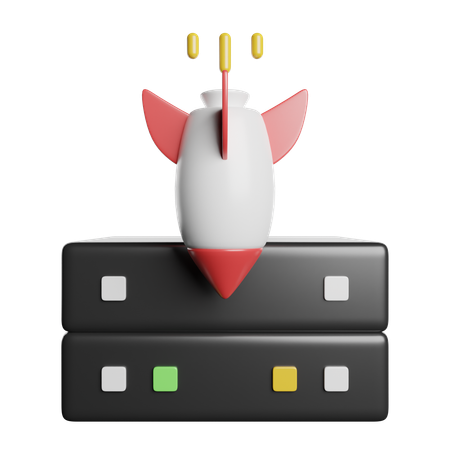 DDoS-Angriff  3D Icon