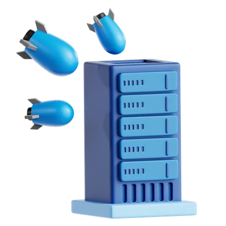 DDoS Attack  3D Icon