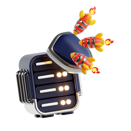 DDoS Protection  3D Icon