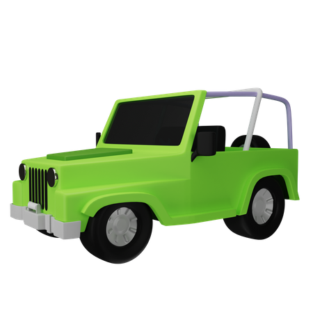 De la voiture  3D Icon