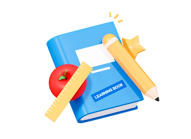 De volta à escola  3D Icon