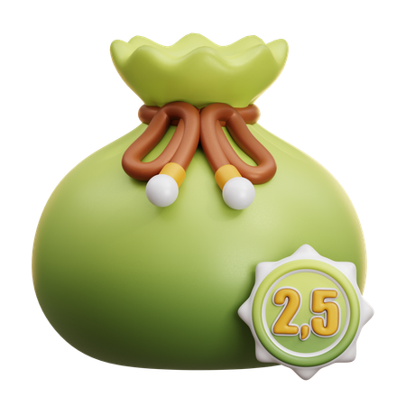 Dê zakat  3D Icon