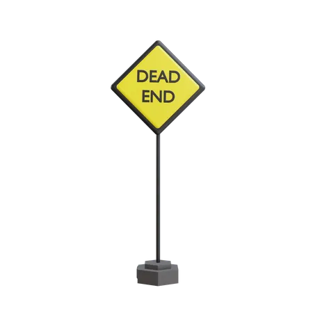 Dead End  3D Icon