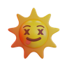dead emoticon emoji 3d