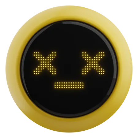 Dead Robot  3D Emoji