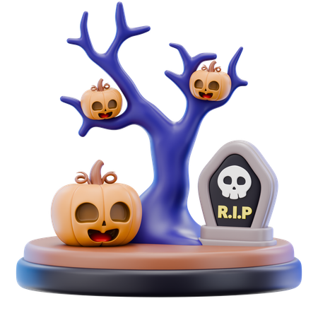 Dead Tree  3D Icon