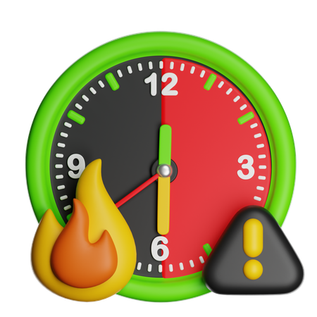 Deadline  3D Icon