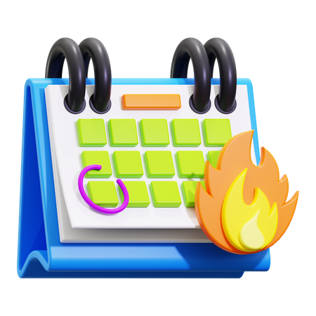 Deadline  3D Icon