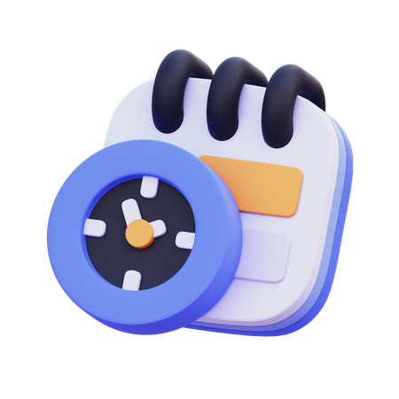 Deadline  3D Icon