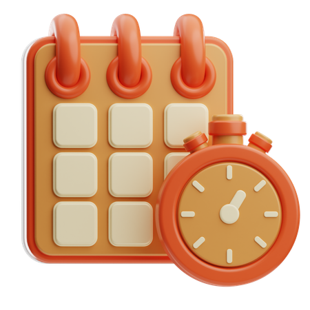 Deadline  3D Icon