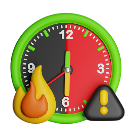 Deadline  3D Icon