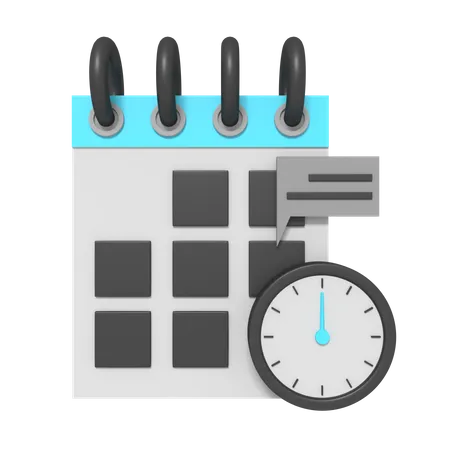 Deadline  3D Icon