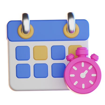 Deadline  3D Icon