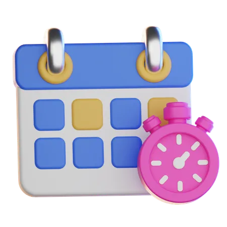 Deadline  3D Icon