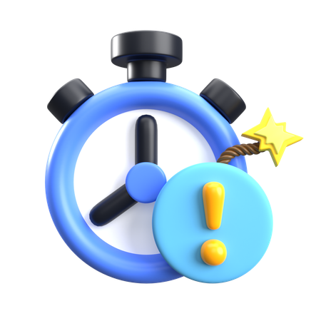 Deadline  3D Icon