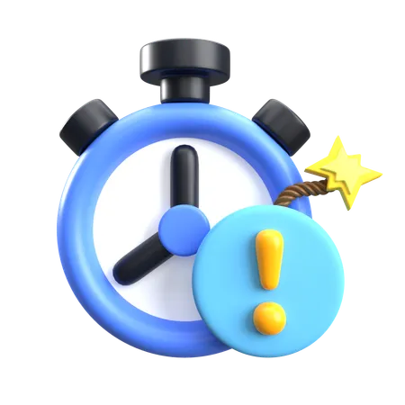 Deadline  3D Icon