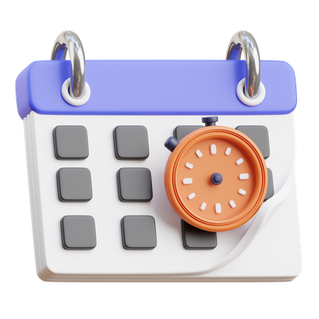 Deadline  3D Icon