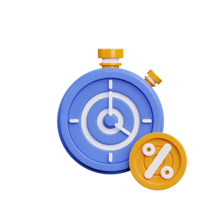 Deadline Marketing  3D Icon