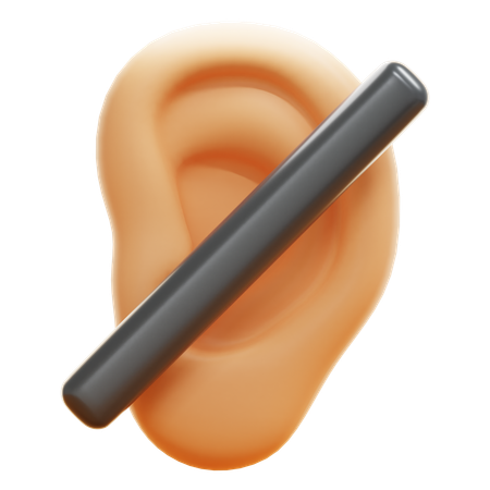 DEAF  3D Icon