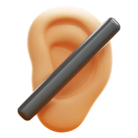 DEAF  3D Icon